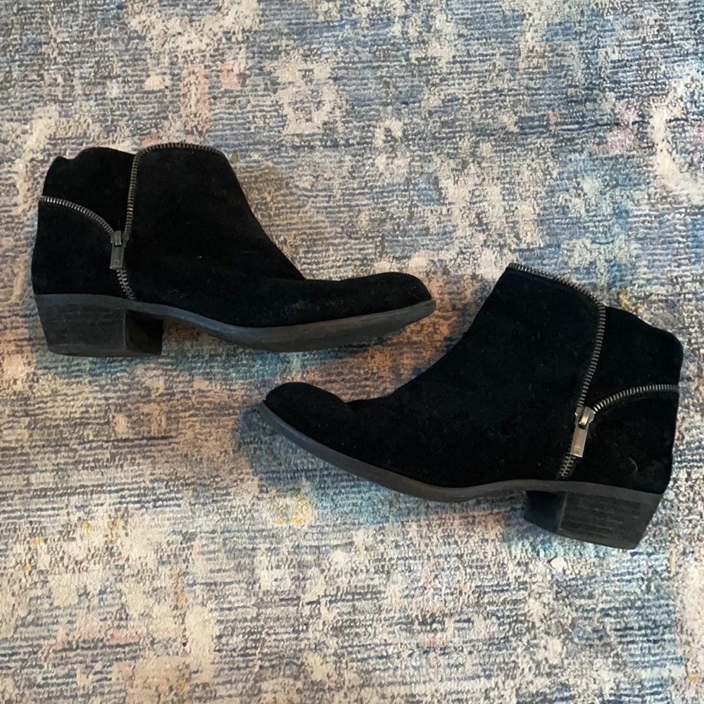 Lucky Brand black booties